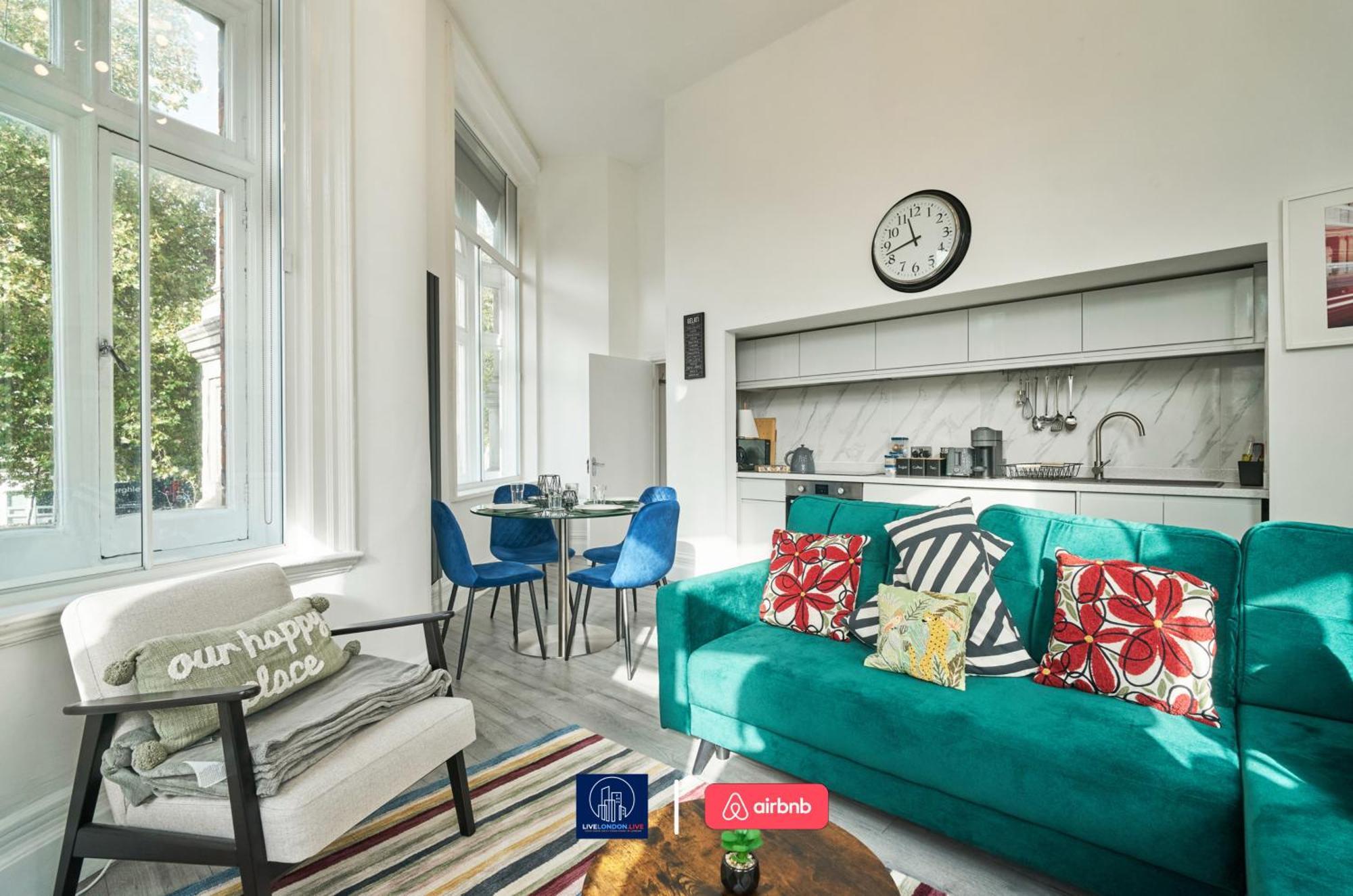 Last-Minute Specials L Sleeps Up To 4 Guests L One-Bedroom Apartment With King Bed And High Ceilings Near Camden By Live London Short Lets & Serviced Accommodation Extérieur photo