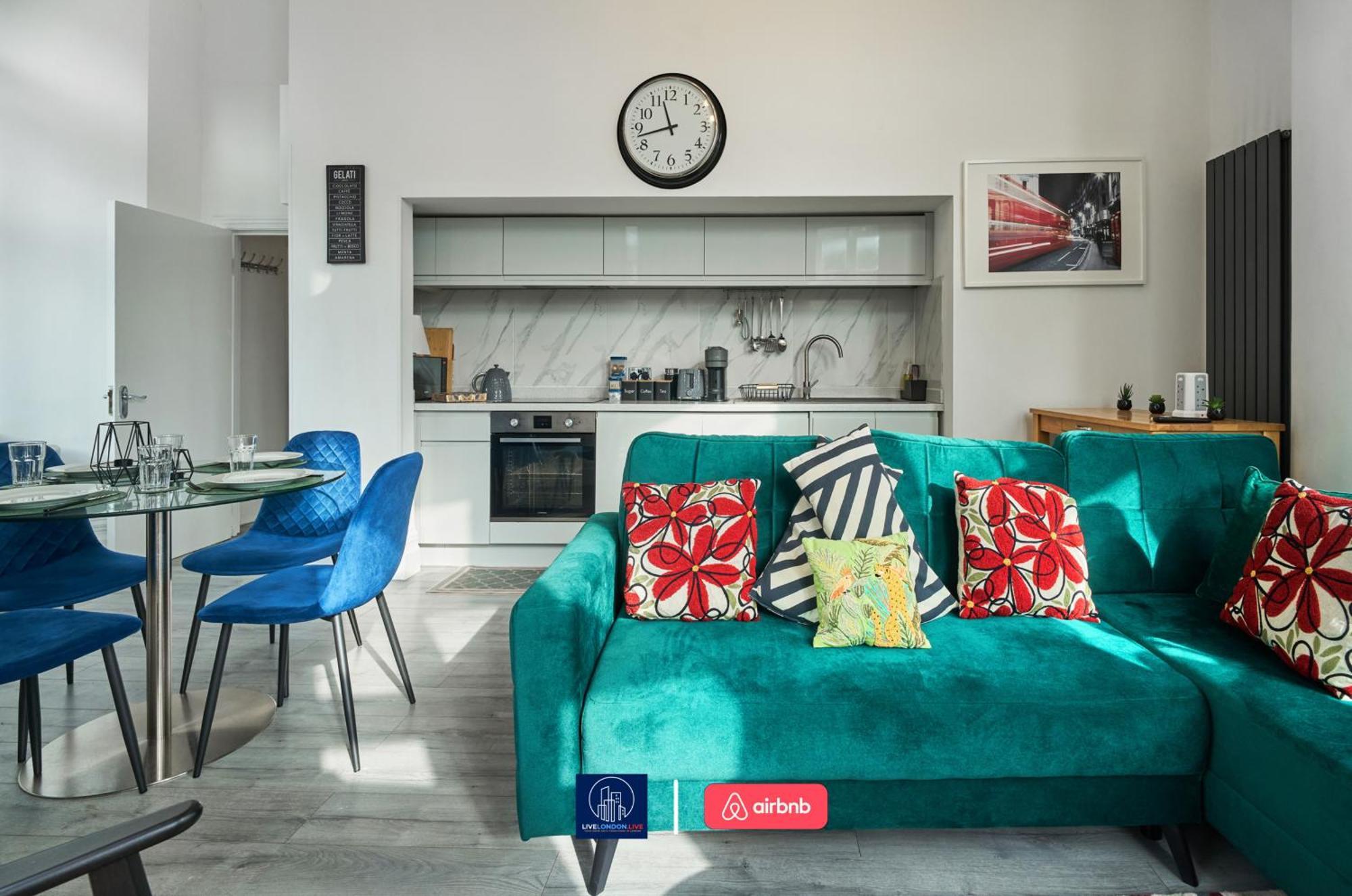 Last-Minute Specials L Sleeps Up To 4 Guests L One-Bedroom Apartment With King Bed And High Ceilings Near Camden By Live London Short Lets & Serviced Accommodation Extérieur photo