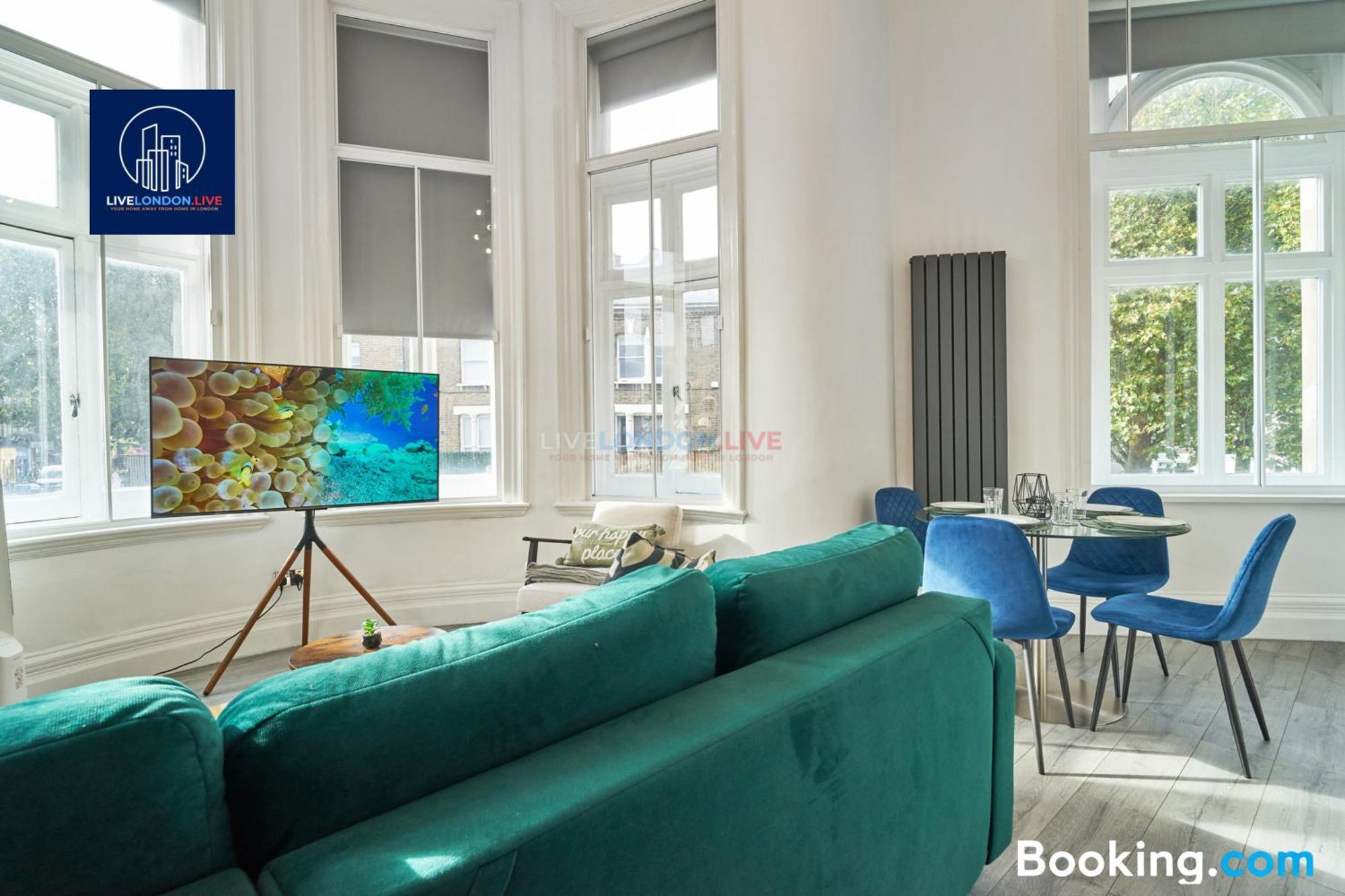 Last-Minute Specials L Sleeps Up To 4 Guests L One-Bedroom Apartment With King Bed And High Ceilings Near Camden By Live London Short Lets & Serviced Accommodation Extérieur photo