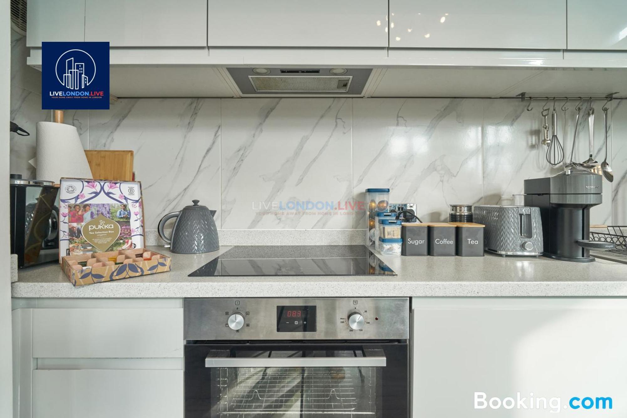Last-Minute Specials L Sleeps Up To 4 Guests L One-Bedroom Apartment With King Bed And High Ceilings Near Camden By Live London Short Lets & Serviced Accommodation Extérieur photo