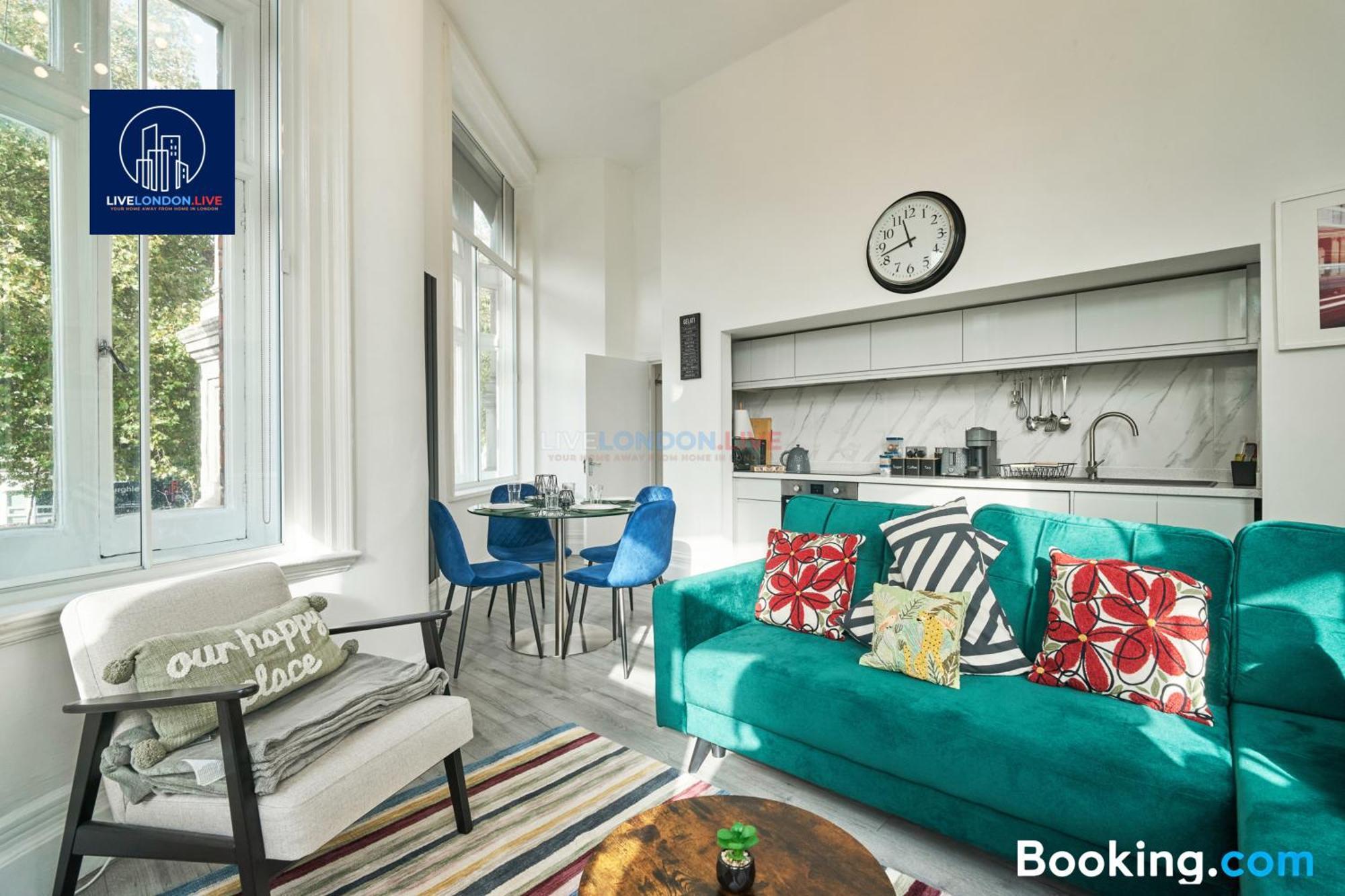 Last-Minute Specials L Sleeps Up To 4 Guests L One-Bedroom Apartment With King Bed And High Ceilings Near Camden By Live London Short Lets & Serviced Accommodation Extérieur photo